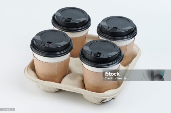 4 Cup Drink Carrier Cup Carrier - Image 2